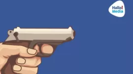 Dito Mahendra dimintai keterangan sebagai saksi dalam perkara kepemilikan senjata api ilegal. (Dok. Hallonesia.com/M. Rifai Azhari)  