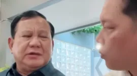 Tangkapan Layar, Menteri Pertahanan (Menhan) Prabowo Subianto Bersama Bayu Skak. (Instagram.com/@moektito) 
