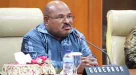Mantan Gubernur Papua Lukas Enembe. (Dok. Papua.go.id)  