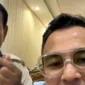 Tangkapan layar live streaming Raffi Ahmad dan Prabowo Subianto dari akun Instagram @@raffinagita1717. 