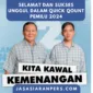 Pasangan Prabowo - Gibran unggul dalam berbagai hitungan quick qount Pemilu 2024. (Dok. Jasasiaranpers.com) 
