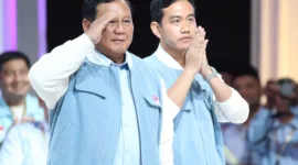 Pasangan Calon Presiden, Prabowo Subianto bersama Calon Wakil Presiden, Gibran Rakabuming. (Facebook.com/@Prabowo Subianto)  