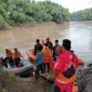 Tim Gabungan Temukan Jasad Pemuda Didik Nugroho yang Hanyut Sejauh 15 Km di Bengawan Madiun. (Dok. FIN)