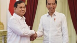 Presiden terpilih No Urut 02, Prabowo Subianto bersama Presiden Joko Widodo. (Dok. Presidenri.go.id)