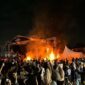 Konser Musik Tangerang Lentera Festival 2024 di Pasar Kemis diwarnai kerusuhan penonton. (Instagram.com/infoserang)